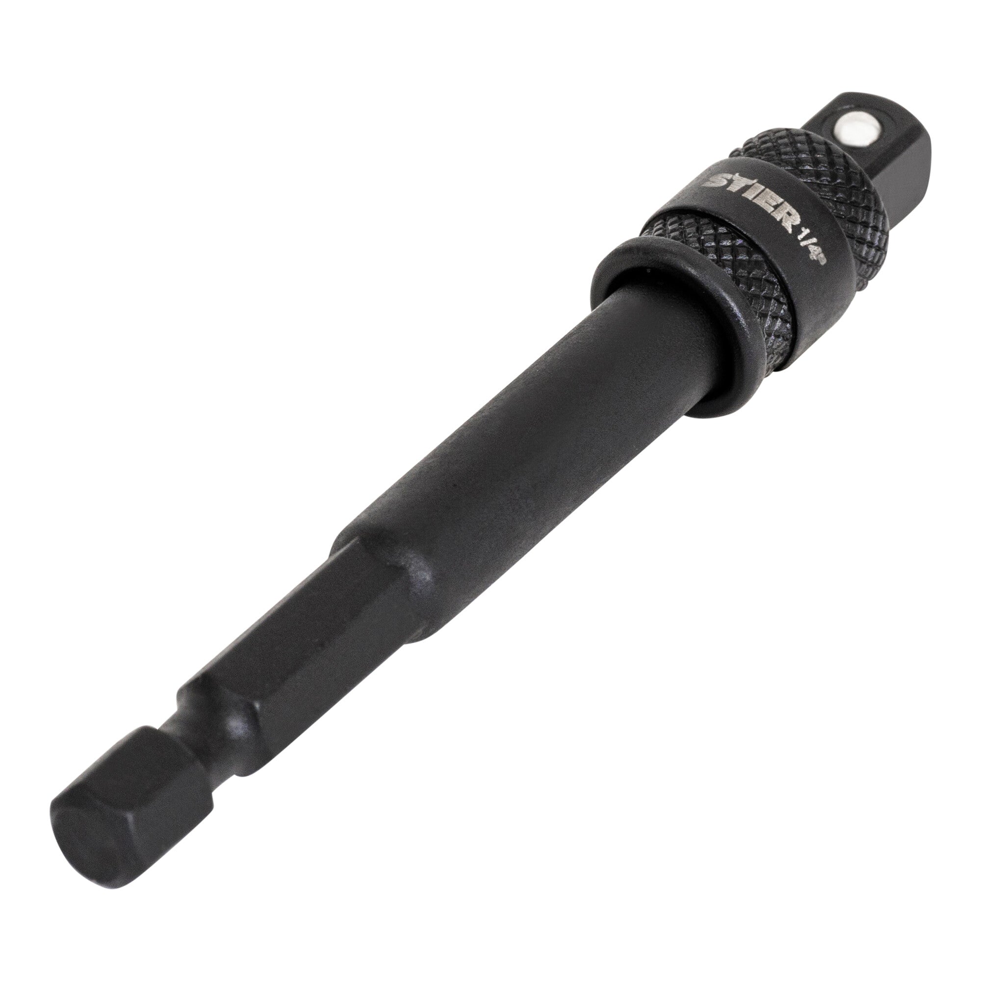 STIER bit adapter set 3-piece 1/4 sockets 3/8 and 1/2 inch socket wrench