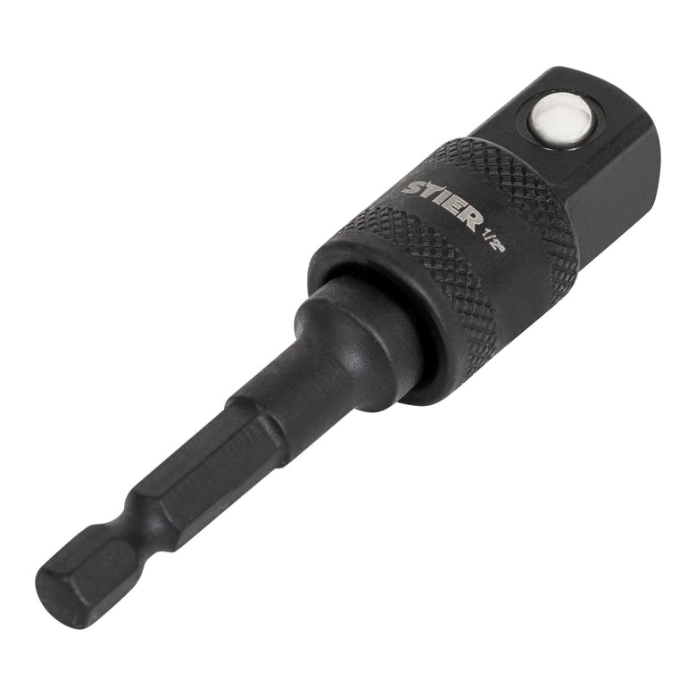 STIER Bit Adapter Satz 3-teilig 1/4 Stecknüsse 3/8 und 1/2 Zoll Steckschlüssel