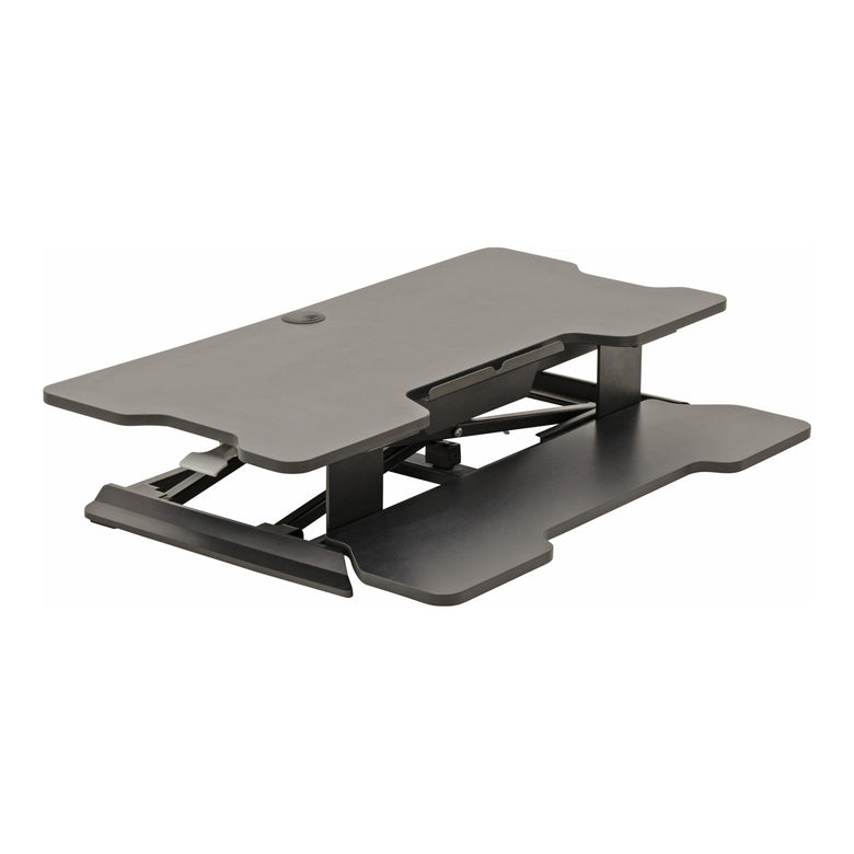 STIER standing desk converter hydraulic height adjustment 16 - 47 cm high
