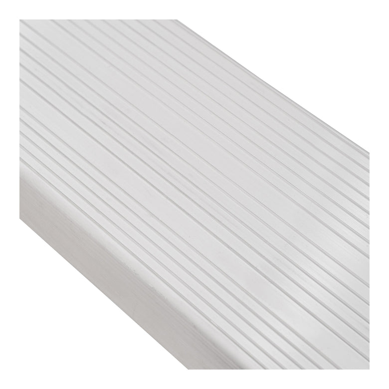 STIER Stufen Stehleiter Premium 2x4 Stufen beidseitig begehbar, Alu-Sicherheits-Stehleiter, Mehrzweckleiter