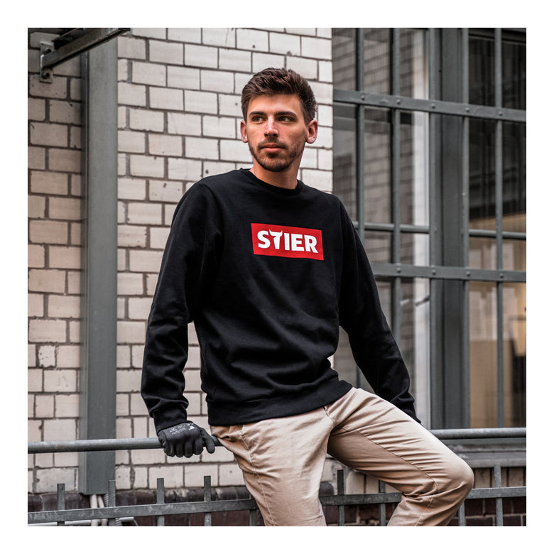 STIER Sweater various models, sizes S-XXL, unisex, 80% cotton, comfortable cut