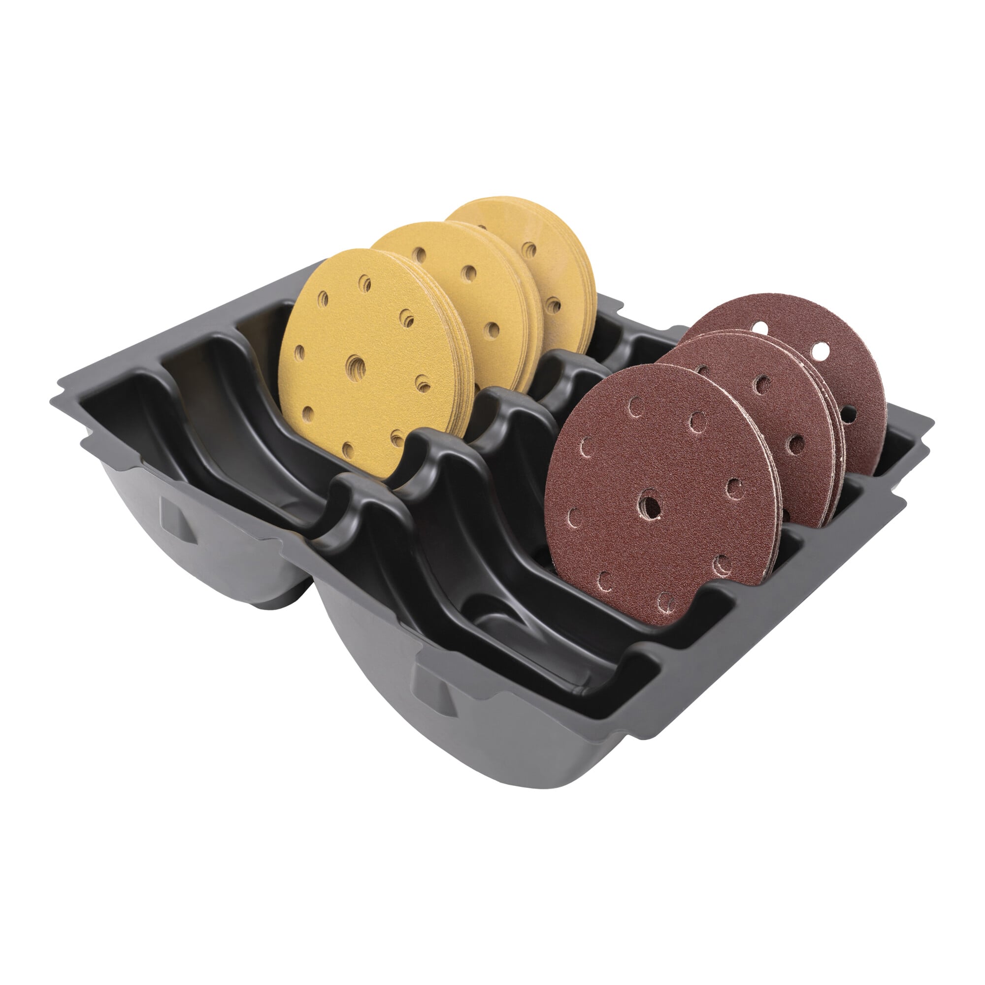 STIER Systainer deep-drawn insert for abrasives Ø 150 mm 200g 10 rows
