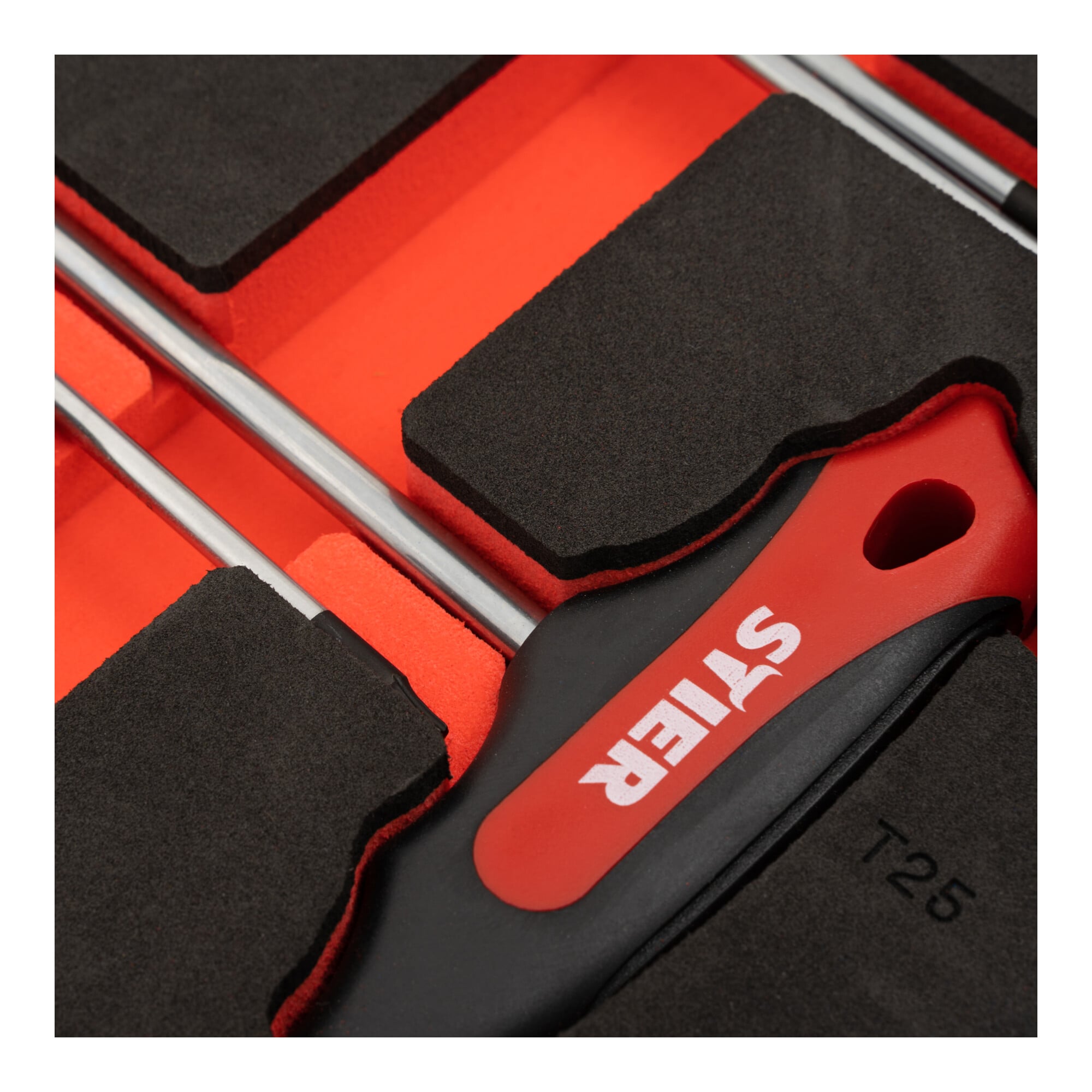 STIER T-handle screwdriver set Torx TX15 - TX45 mm 6-piece in