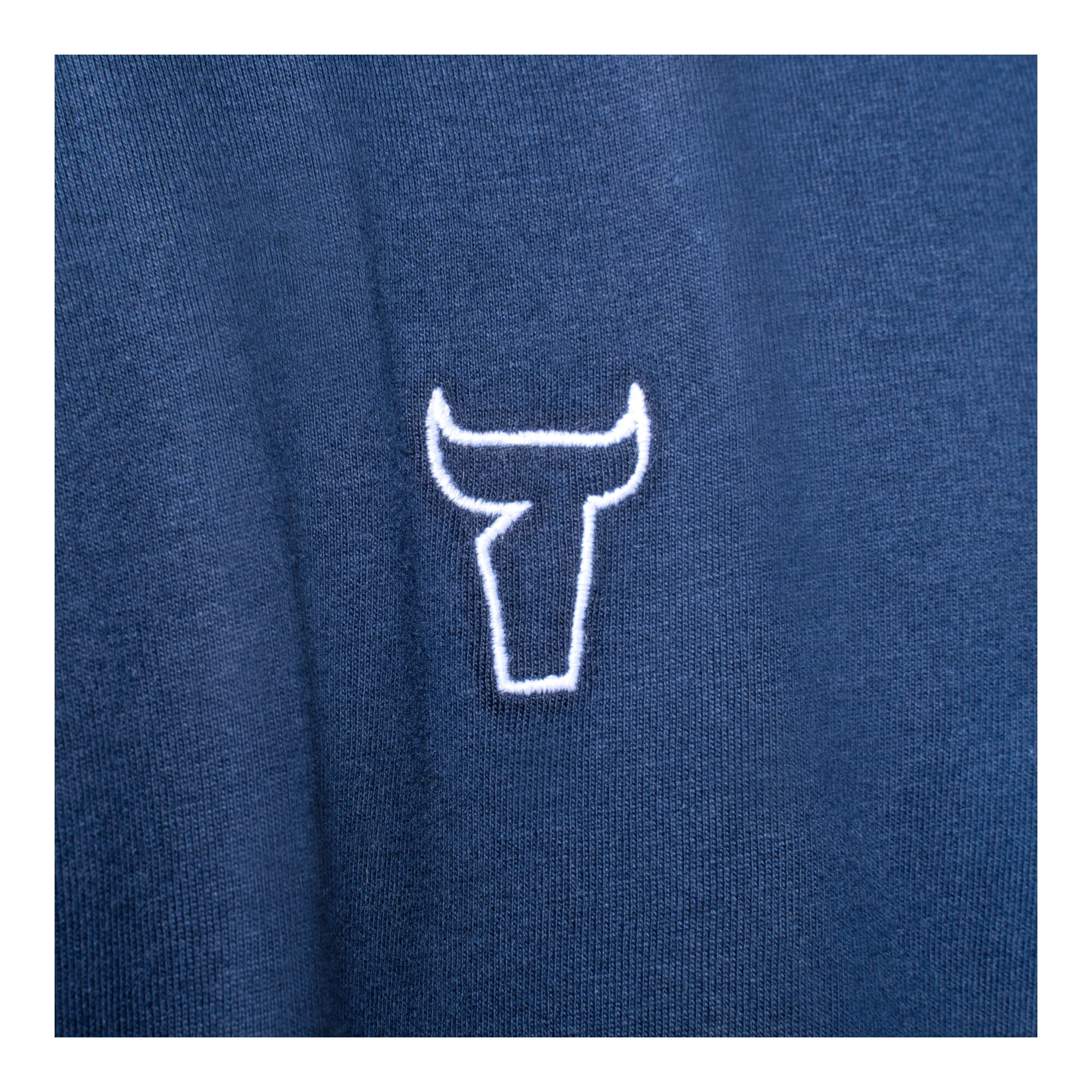 STIER T-Shirt embro essential organic cotton M navy