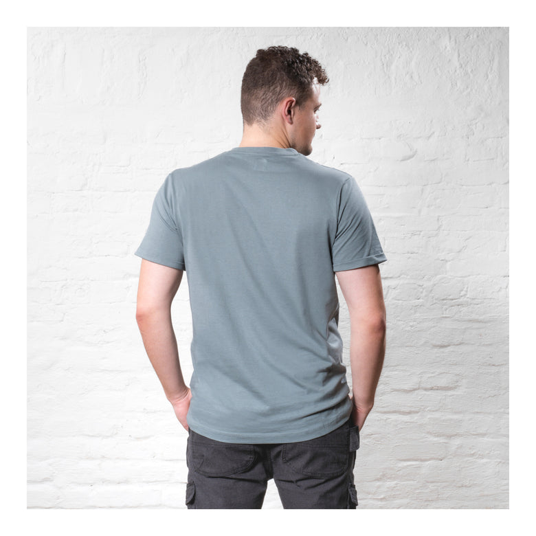STIER T-Shirt embro essential organic cotton S sedona sage