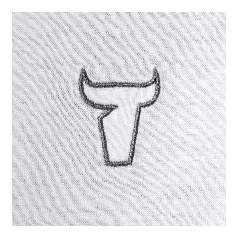 STIER T-Shirt embro essential organic cotton S white