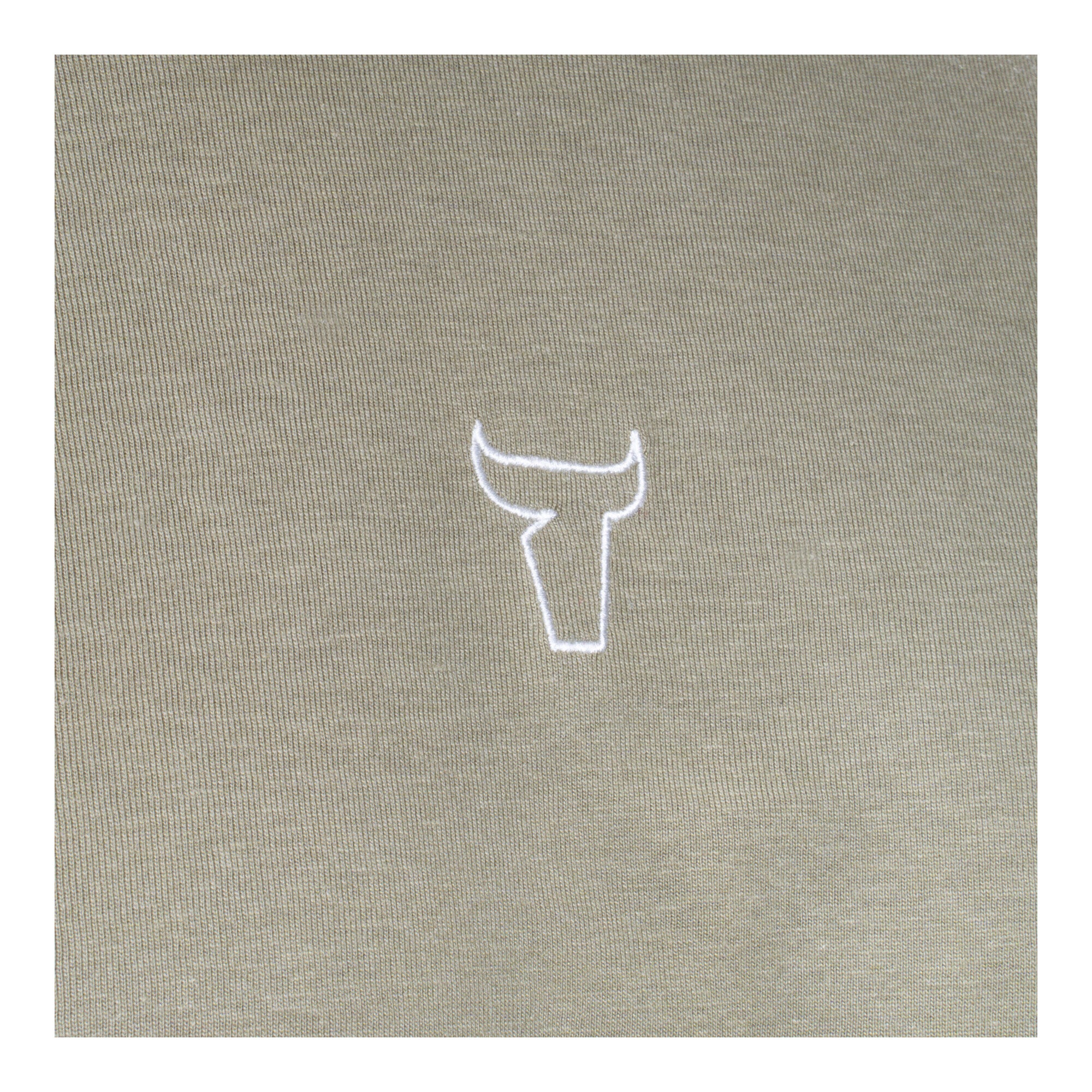 STIER T-Shirt embro essential organic cotton XL olive
