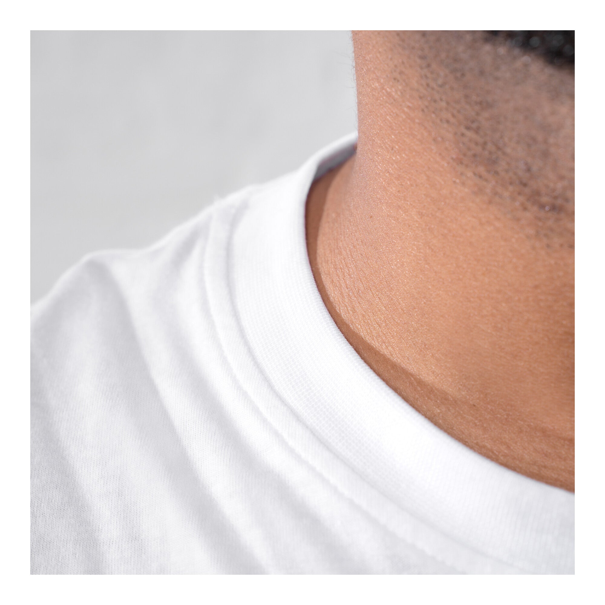 STIER T-Shirt embro essential organic cotton XL white