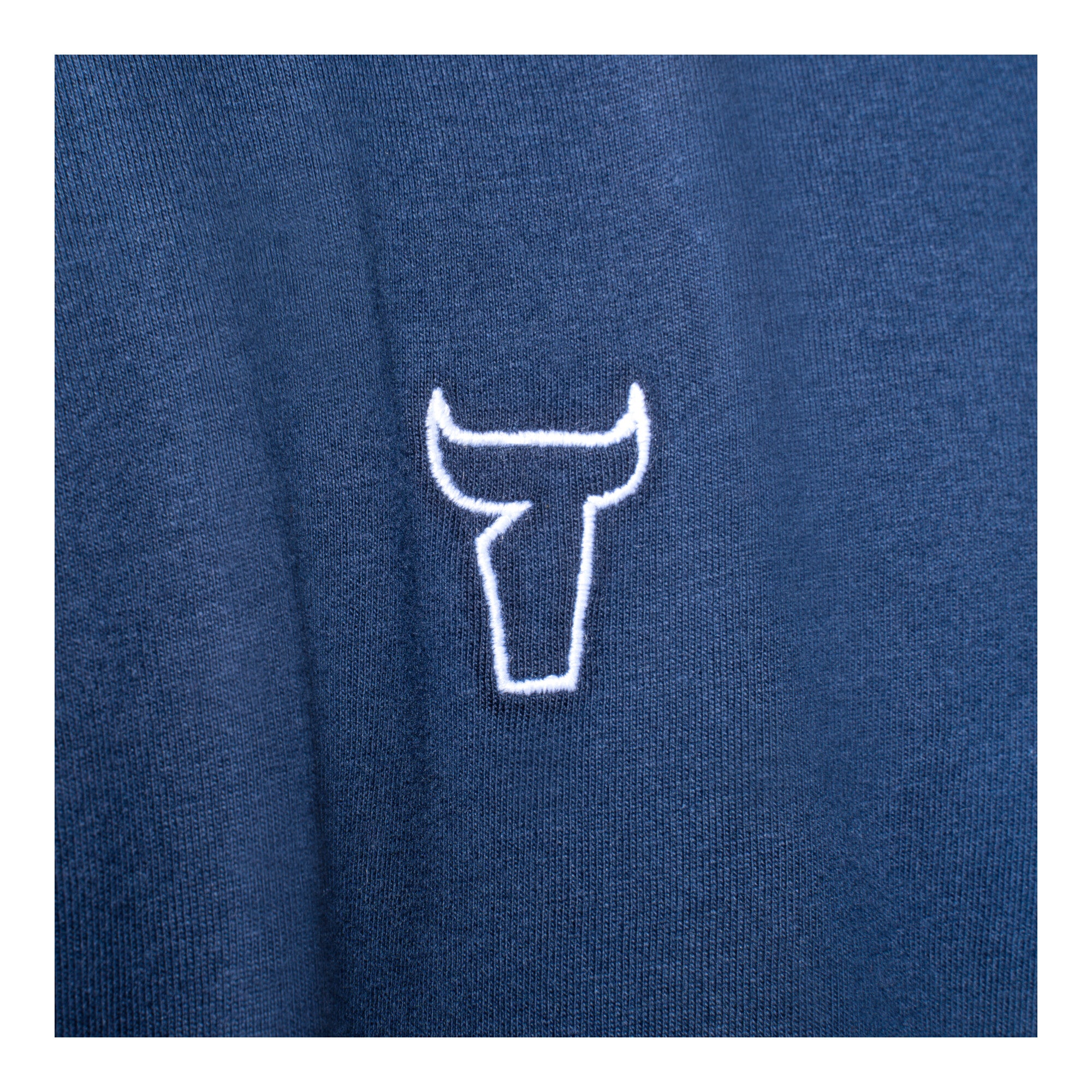 STIER T-Shirt embro essential organic cotton XXL navy
