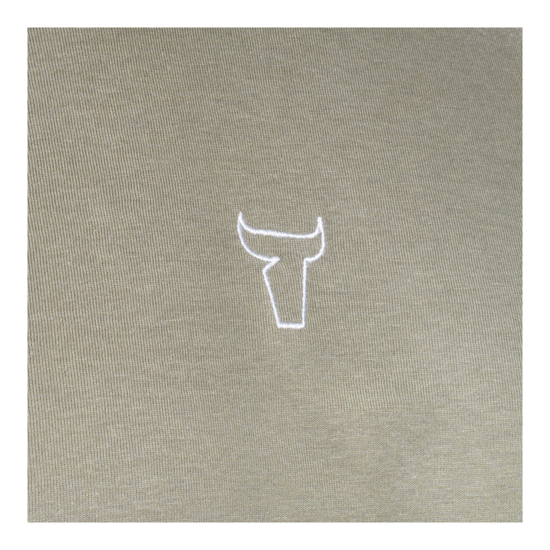 STIER T-Shirt embro essential organic cotton XXL olive