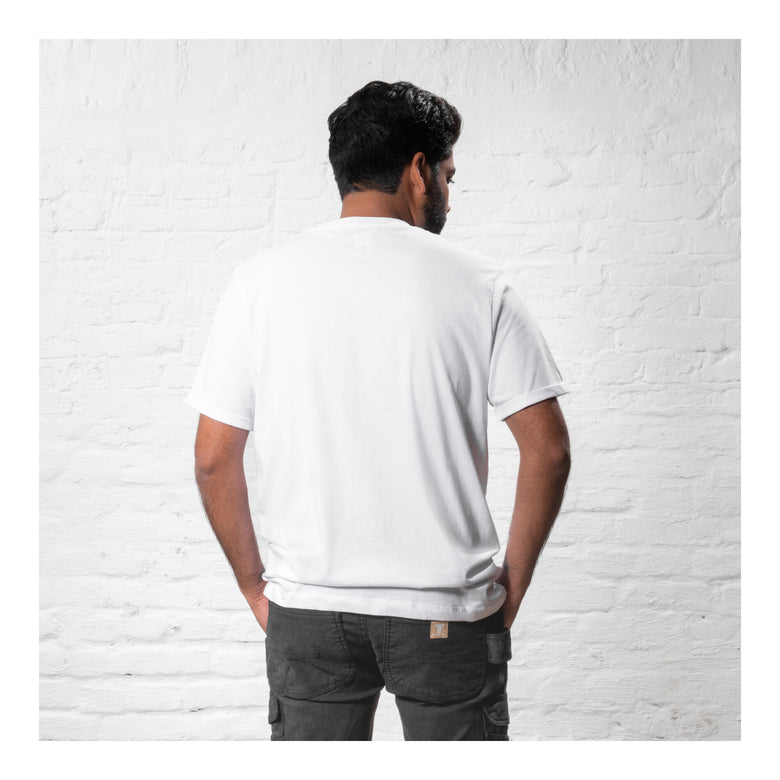 STIER T-Shirt embro essential organic cotton XXL white