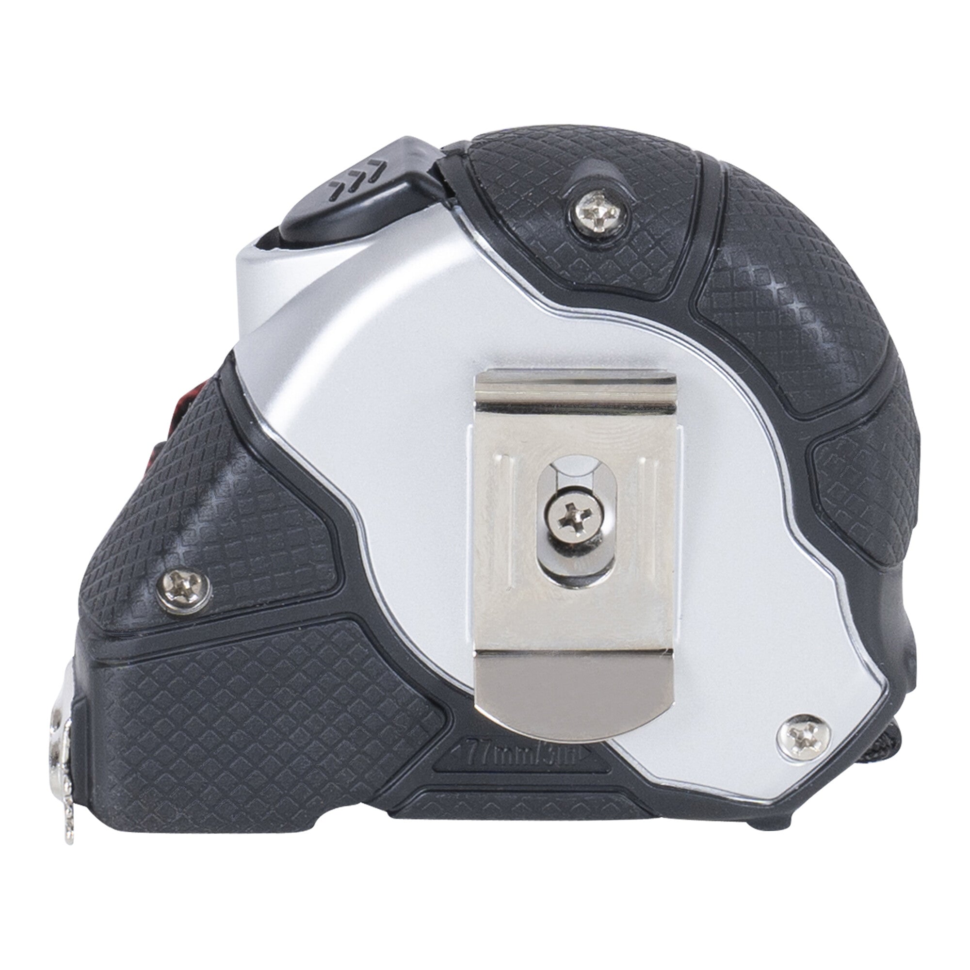 STIER Taschenbandmaß Länge 3 bis 8 m Gürtelclip Maßband Self-Lock-Buttons