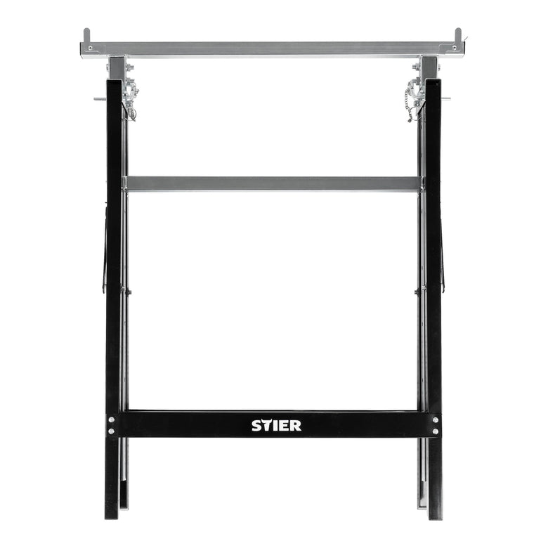 STIER telescopic work stand load capacity 200 kg jack stand height adjustable 82 -