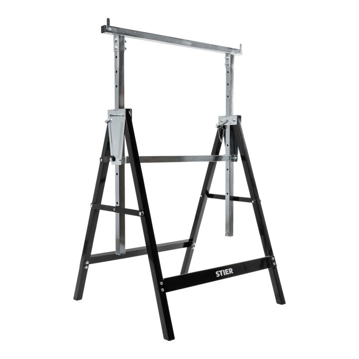 STIER telescopic work stand load capacity 200 kg jack stand height adjustable 82 -