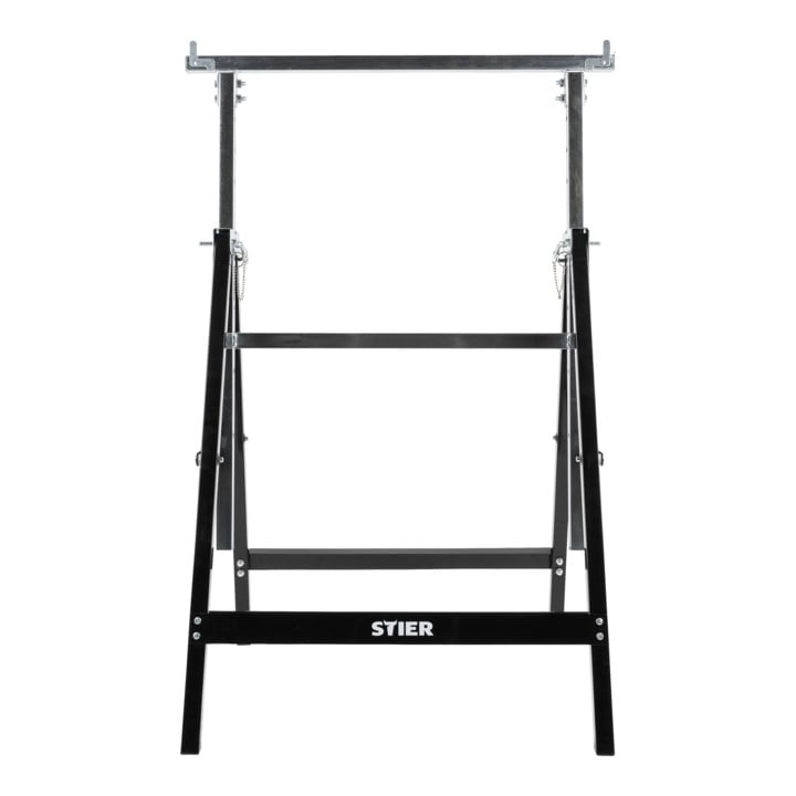 STIER telescopic work stand load capacity 200 kg jack stand height adjustable 82 -