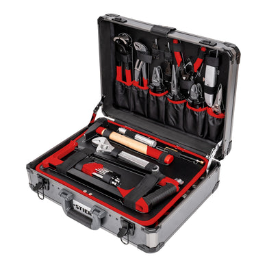STIER universal tool case 144 pieces equipped tool case made of aluminum