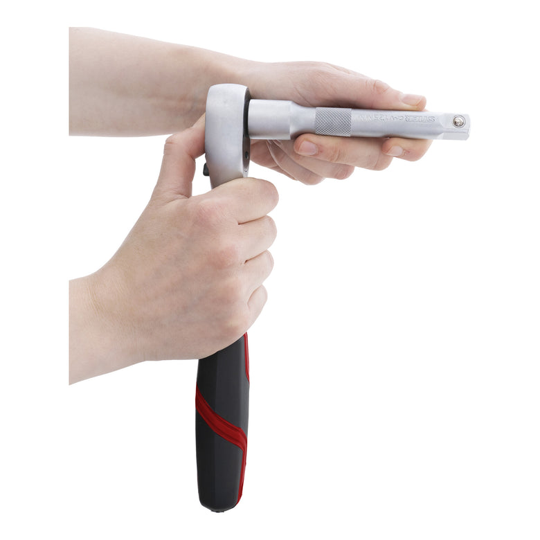STIER Verlängerung mit Vierkantantrieb 1/4" Länge 50 bis 250 mm matte Ausführung