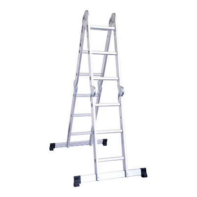 STIER multi-purpose ladder made of aluminum max. 3.37 m multi-purpose ladder universal ladder