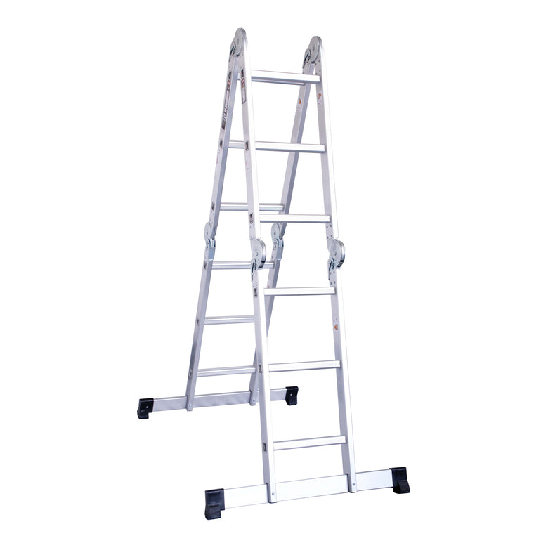 STIER multi-purpose ladder made of aluminum max. 3.37 m multi-purpose ladder universal ladder