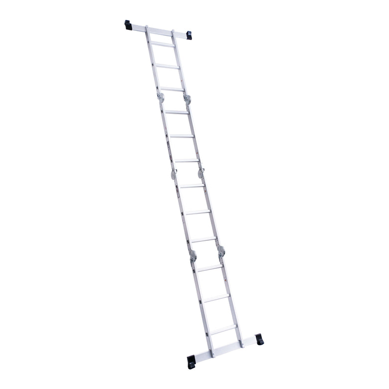 STIER multi-purpose ladder made of aluminum max. 3.37 m multi-purpose ladder universal ladder