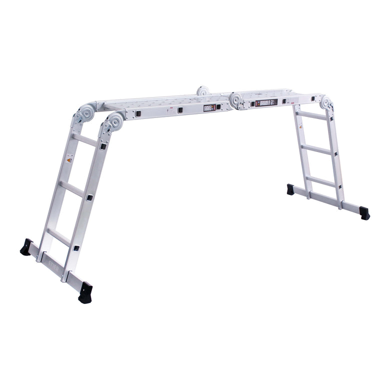 STIER multi-purpose ladder made of aluminum max. 3.37 m multi-purpose ladder universal ladder
