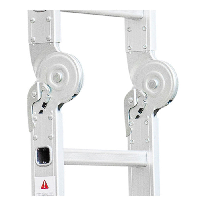 STIER multi-purpose ladder made of aluminum max. 3.37 m multi-purpose ladder universal ladder