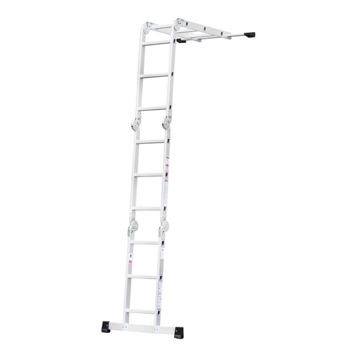 STIER multi-purpose ladder made of aluminum max. 3.37 m multi-purpose ladder universal ladder