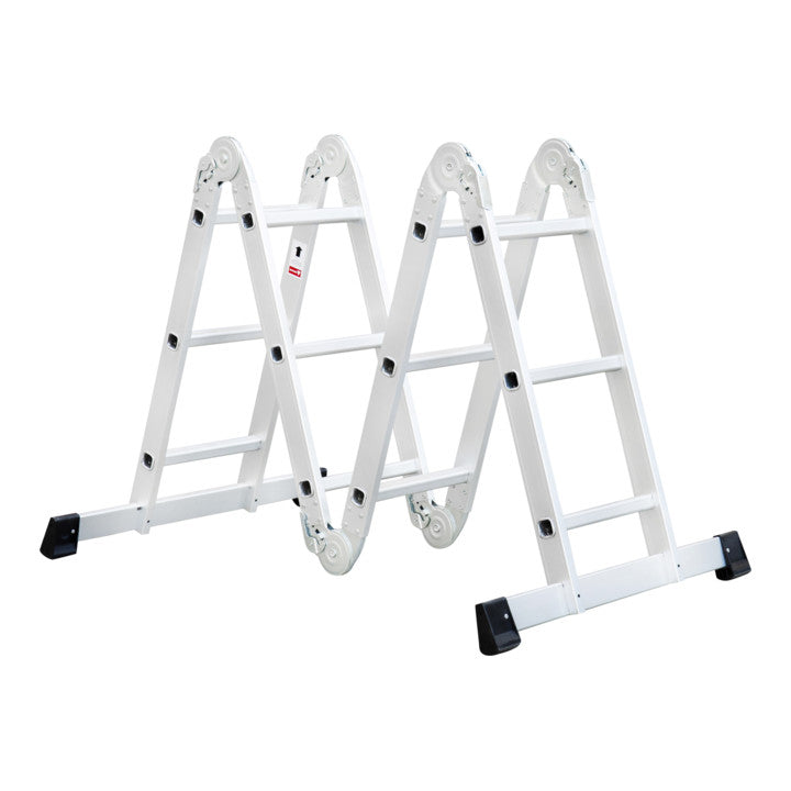 STIER multi-purpose ladder made of aluminum max. 3.37 m multi-purpose ladder universal ladder