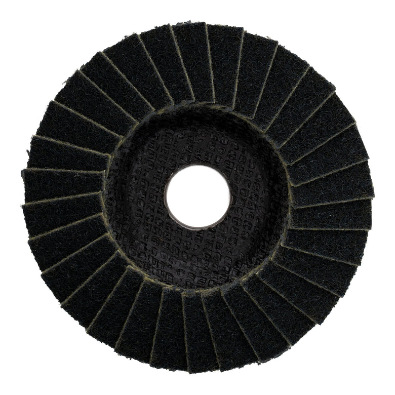 STIER Vlies Fächerschleifscheiben 125 x 18 x 22,23 mm grob 5 Stk. kühler Schliff