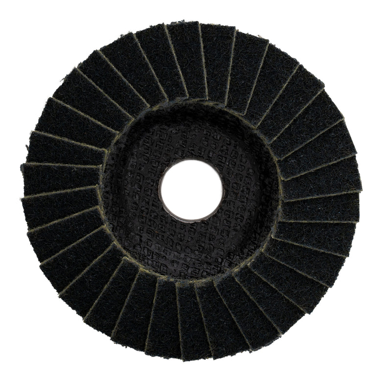 STIER Vlies Fächerschleifscheiben 125 x 18 x 22,23 mm grob 5 Stk. kühler Schliff