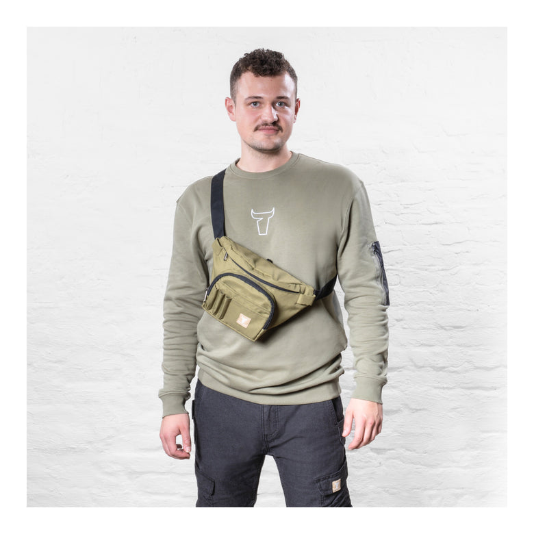 STIER Waist Bag one size olive branch