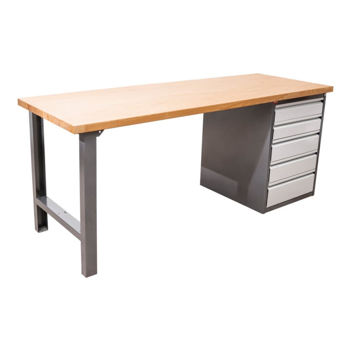 STIER Werkbank Premium, 5 Schublade, div. Größen, Werktisch Made in Germany