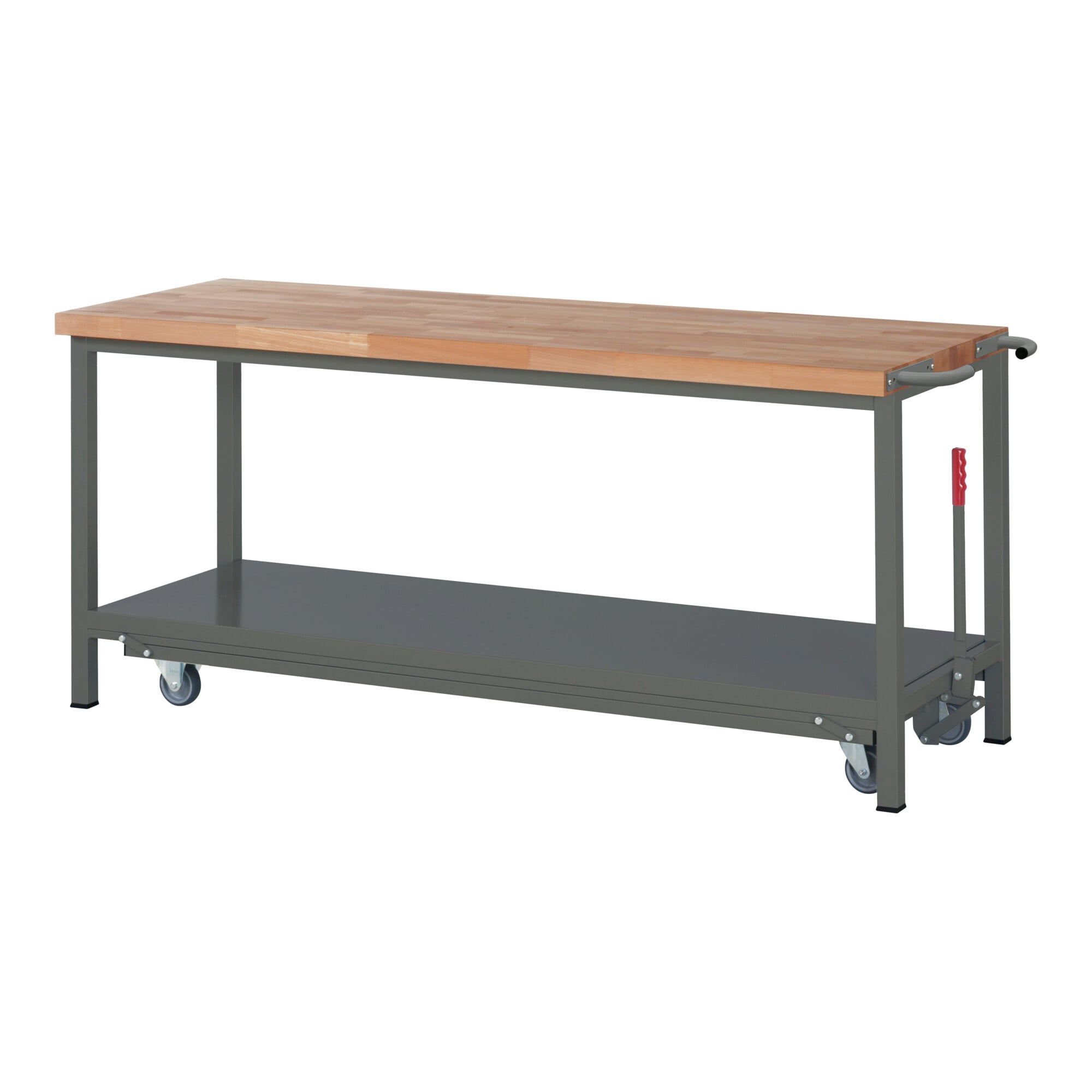 STIER Premium workbench with abs. chassis WxDxH 1500x700x880 mm