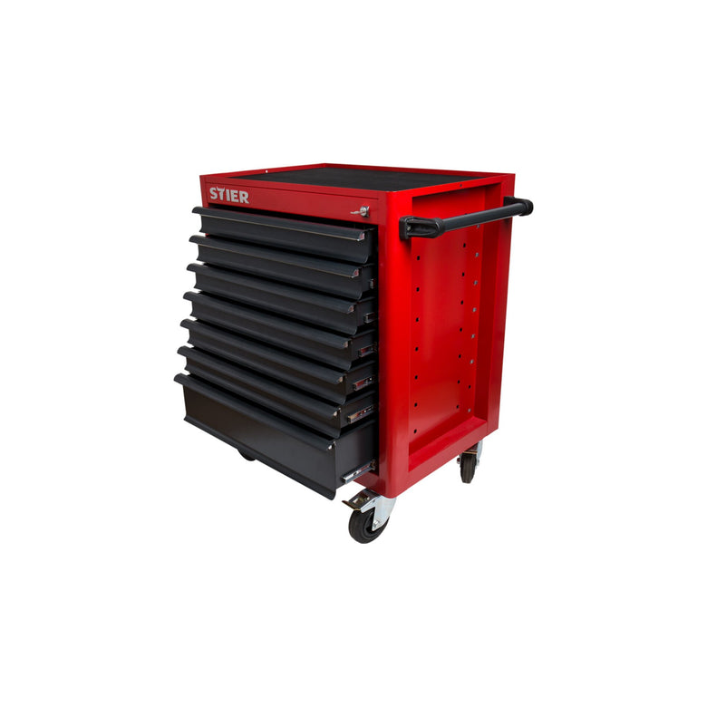 STIER Workshop Trolley Red