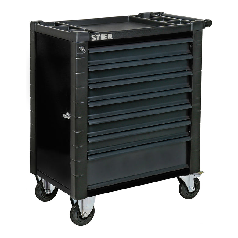 STIER workshop trolley BLACK