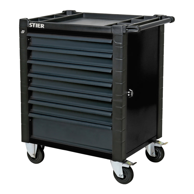 STIER workshop trolley BLACK