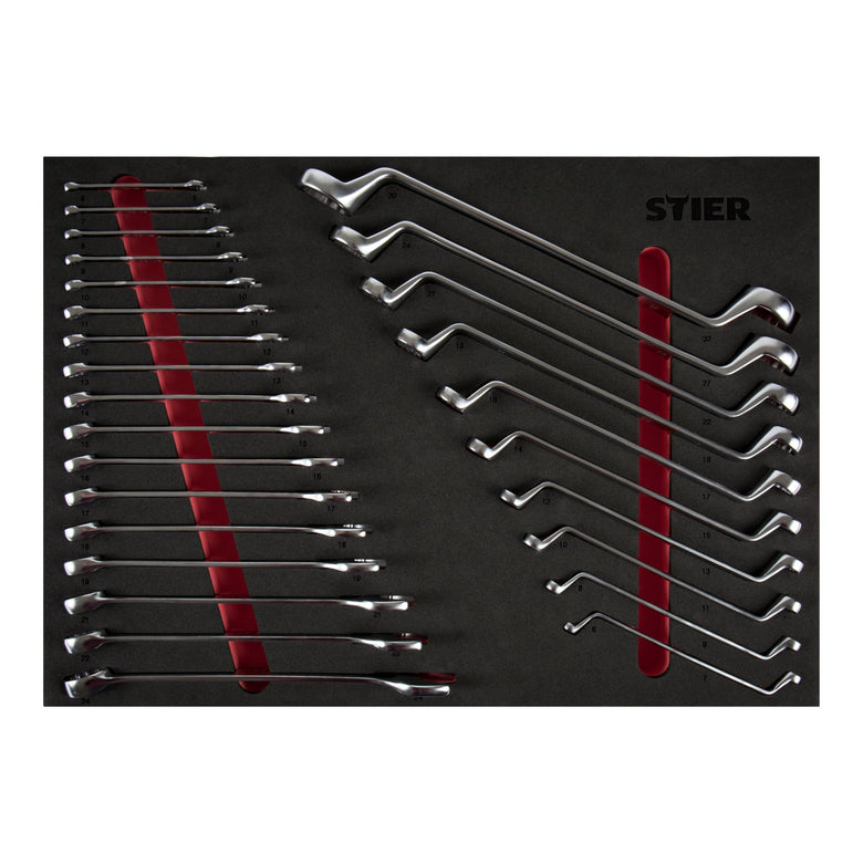 STIER workshop trolley with protective device and side door, equipped with 241 pieces