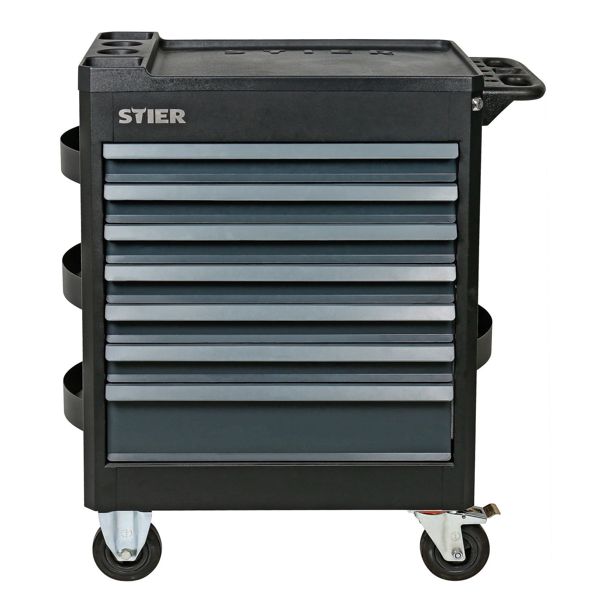 STIER workshop trolley BLACK