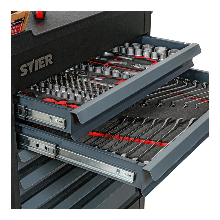 STIER workshop trolley BLACK