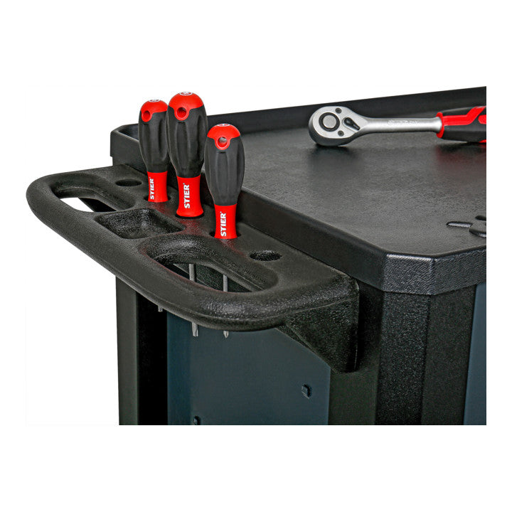 STIER workshop trolley BLACK