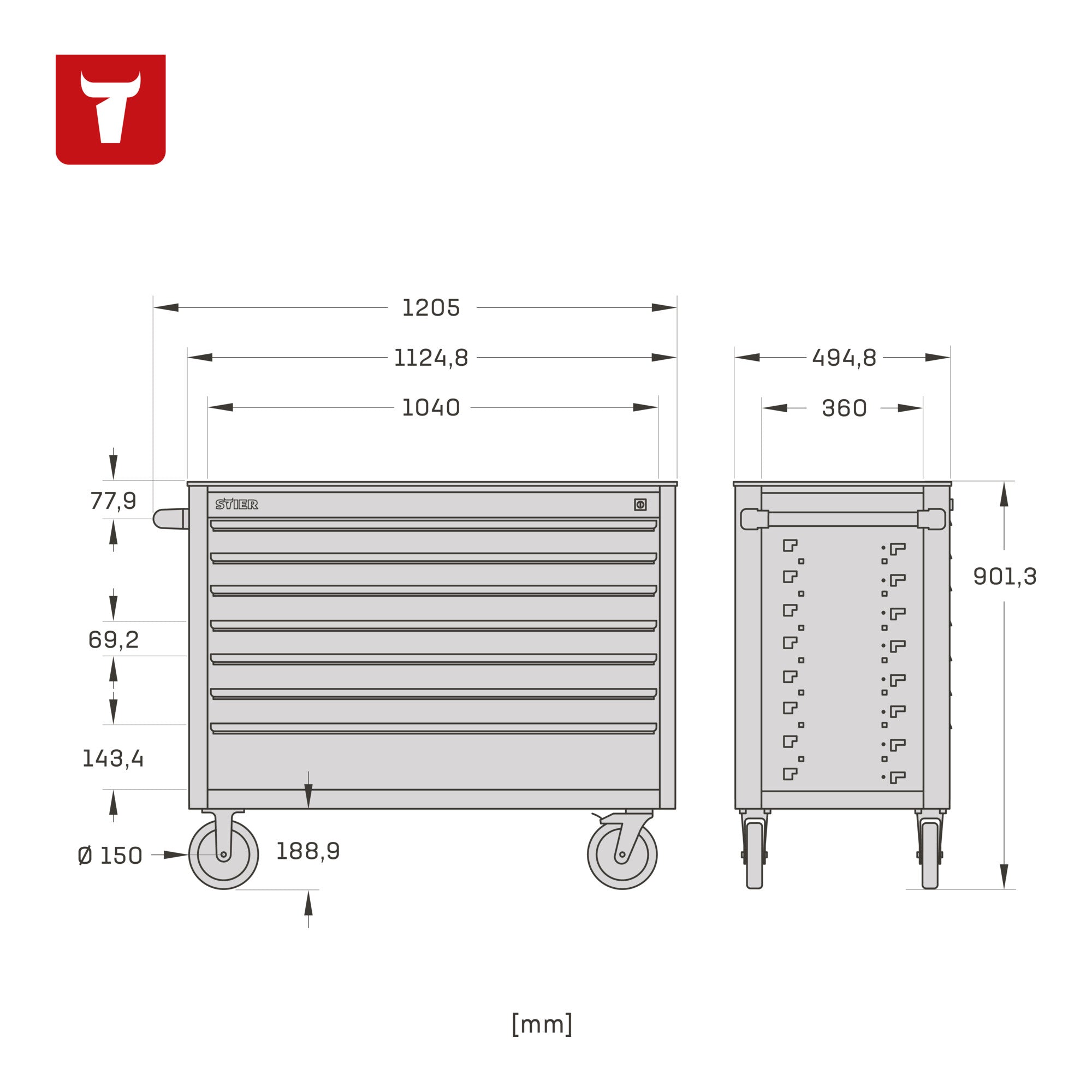 STIER workbench unequipped