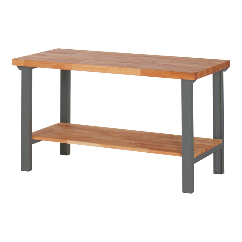 STIER Werktisch Premium mit Ablageboden BxTxH 1500x700x840 mm