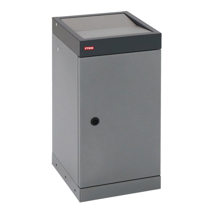 STIER recycling bin Premium 30l with swing lid