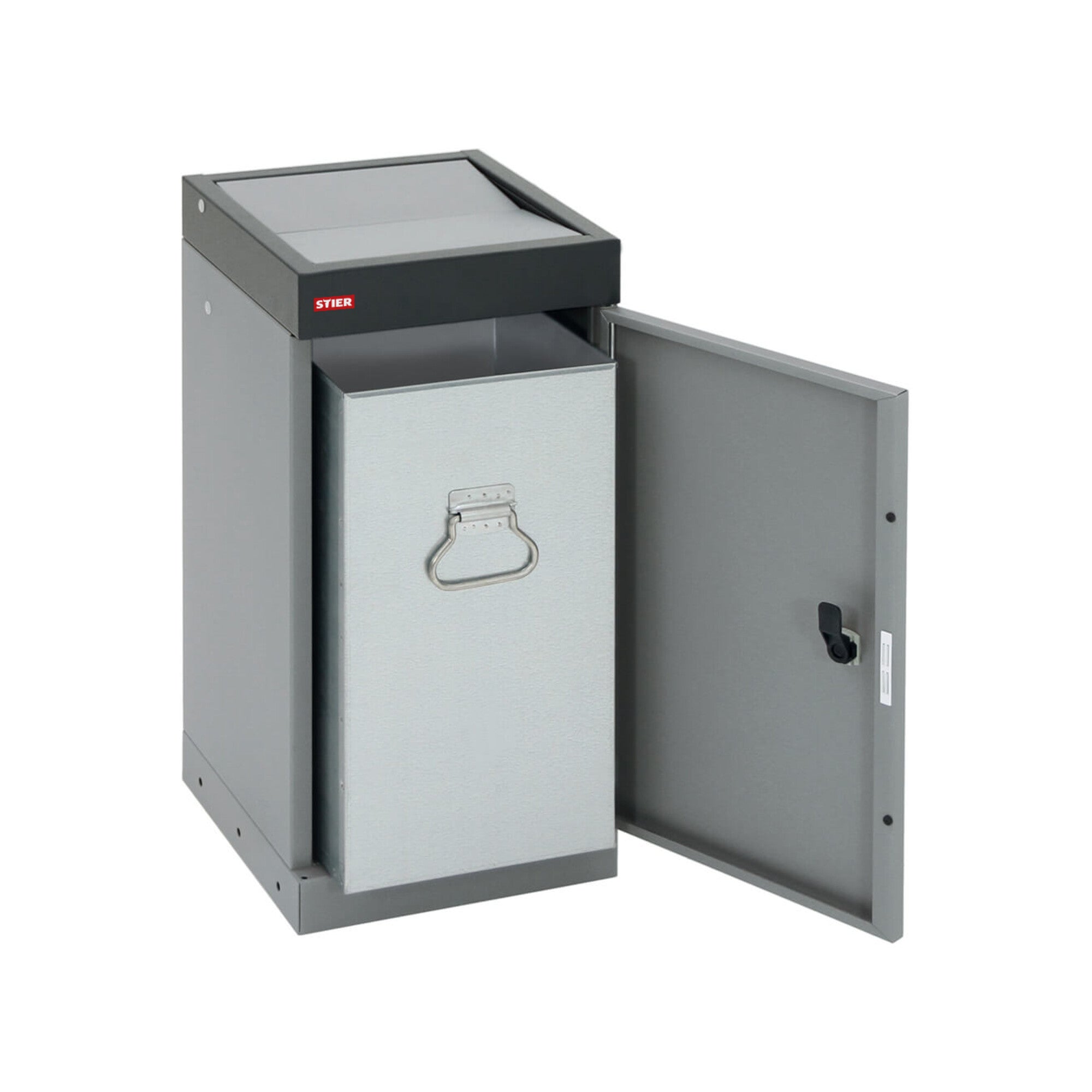 STIER Wertstoffsammler Premium 30l mit Schwingdeckel