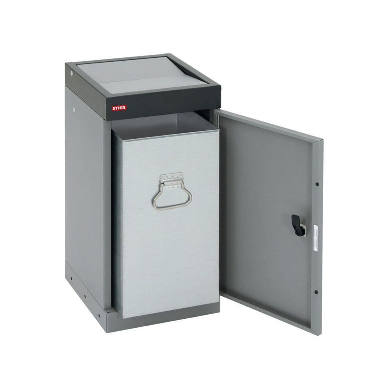 STIER Wertstoffsammler Premium 30l mit Schwingdeckel