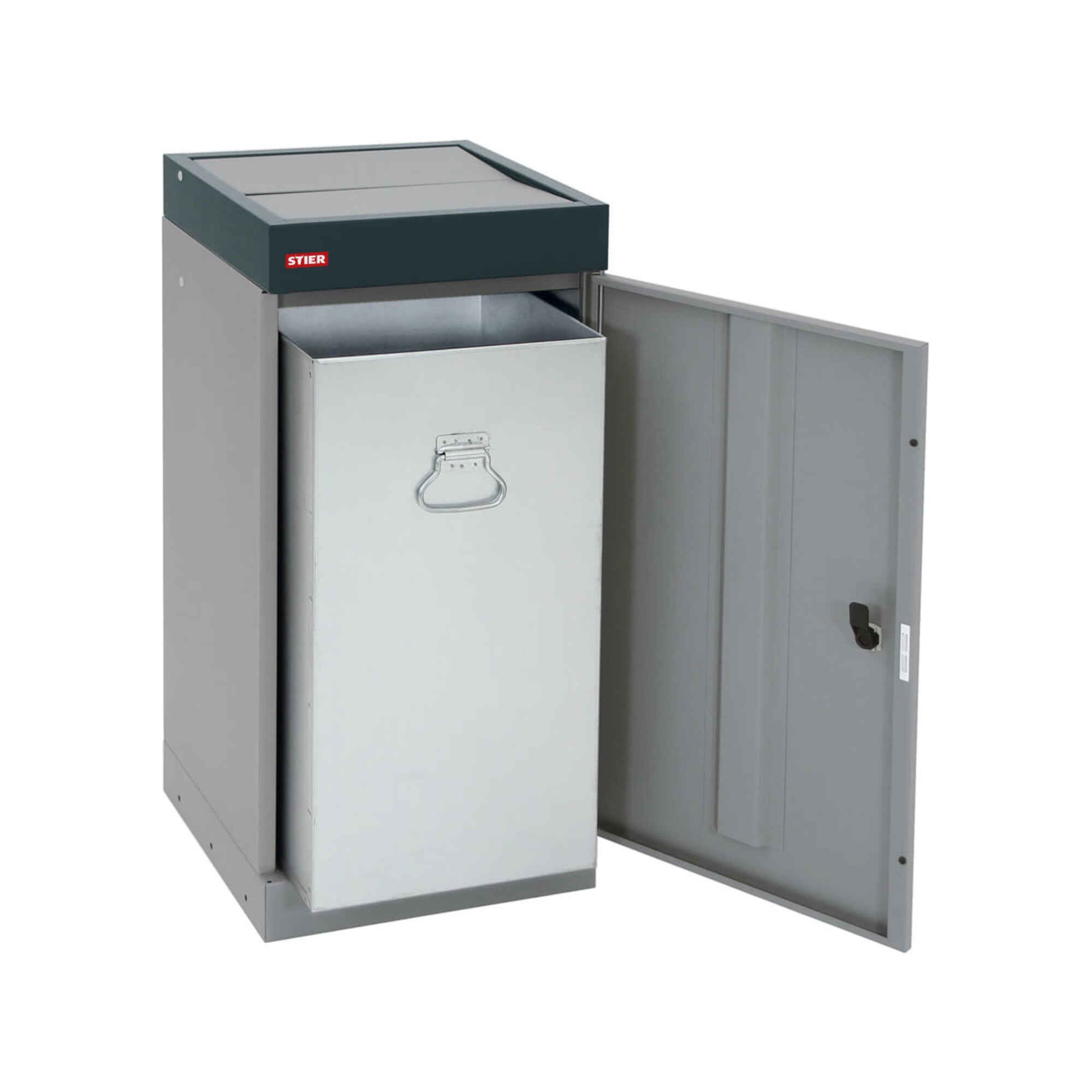 STIER Wertstoffsammler Premium 30l mit Schwingdeckel