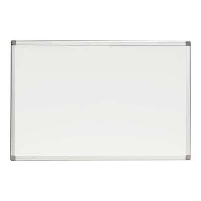 STIER Whiteboard magnetisch mit Alu-Rahmen