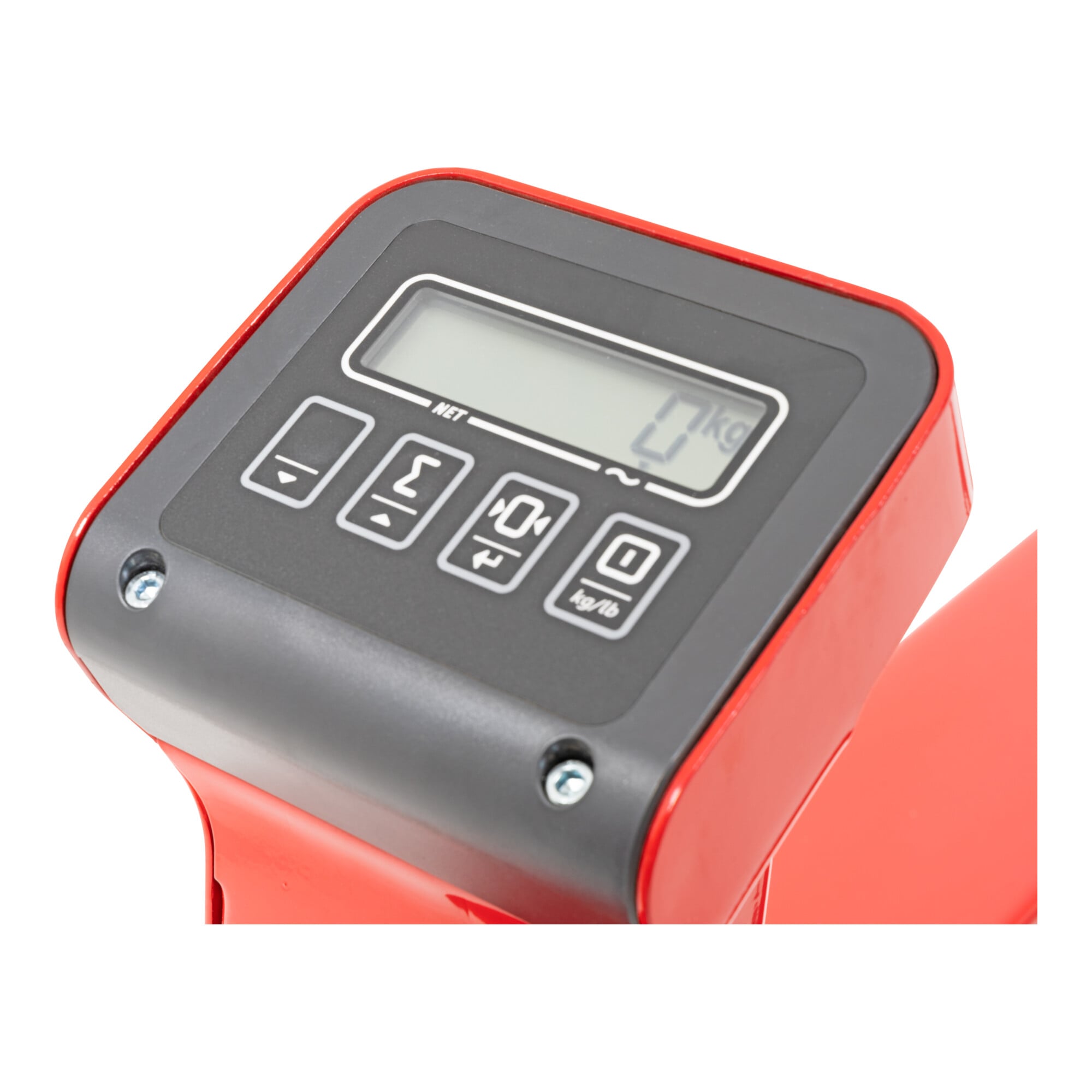 STIER electric weighing pallet truck with printer 2000kg load capacity 1kg increments