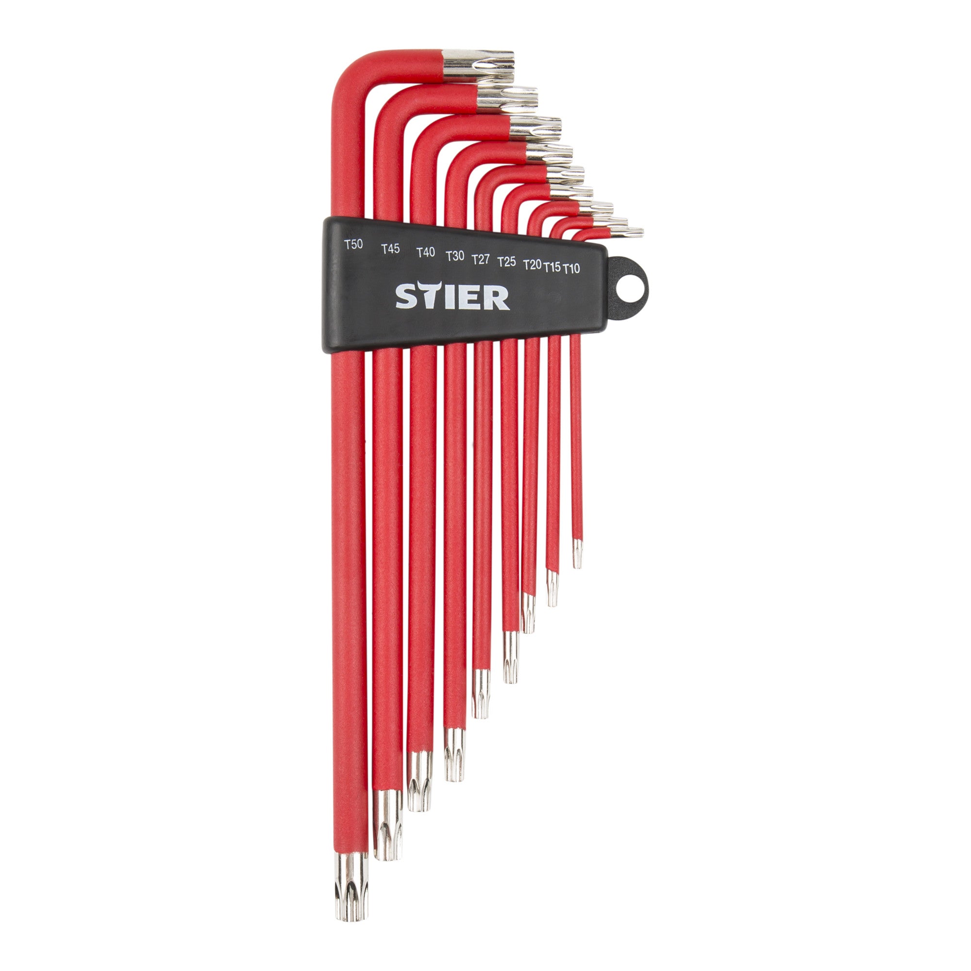 STIER Allen key set Torx 9-piece Allen key set with all