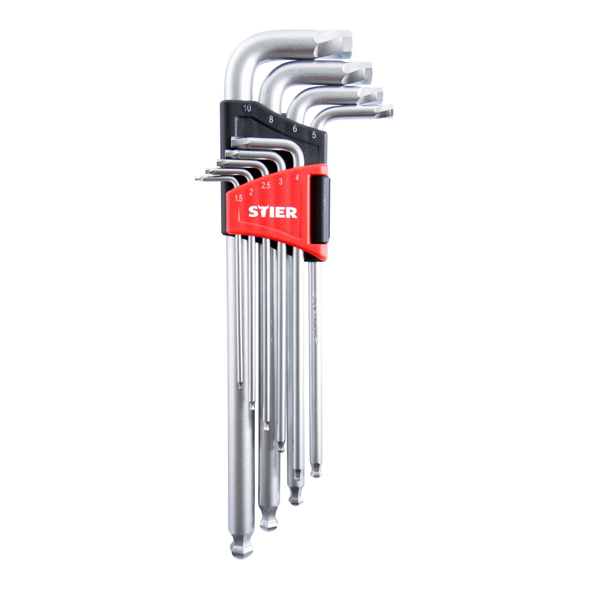 STIER Allen key set 9-piece HexSpecial ideal for